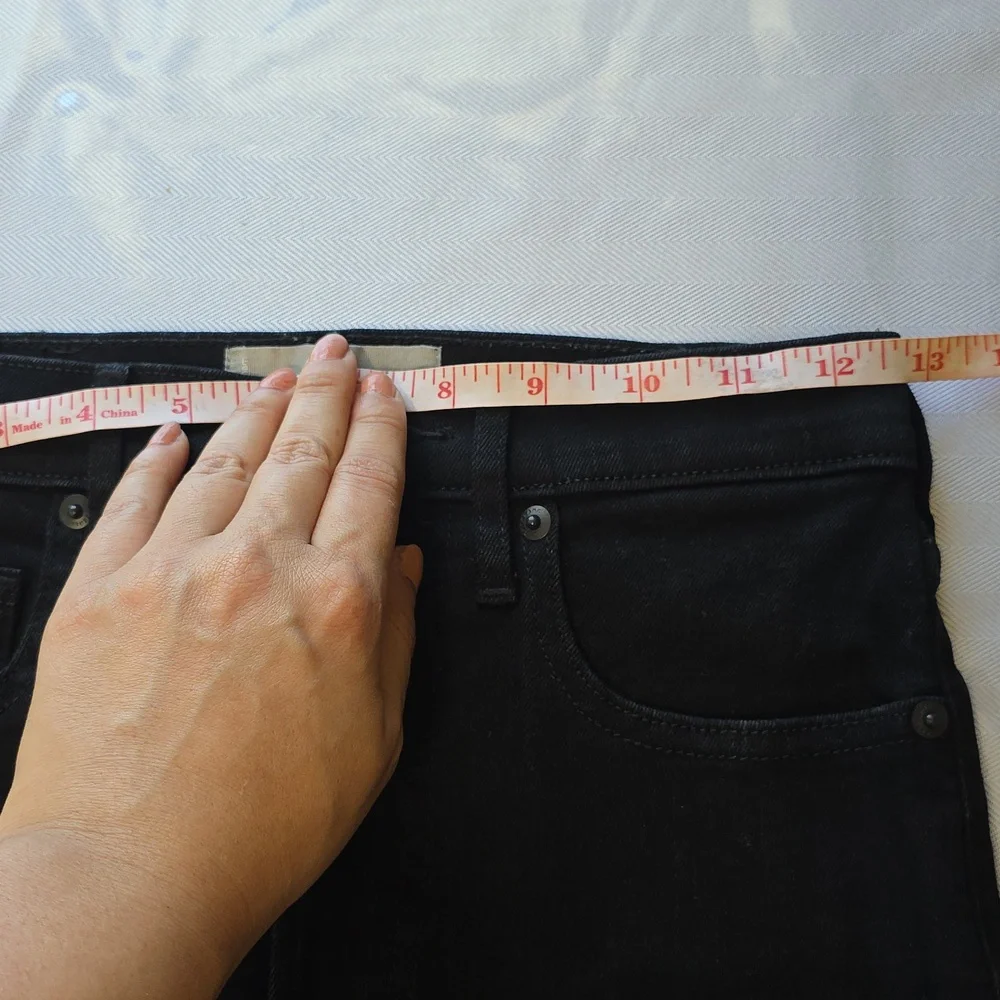 Everlane Women's Dark High‎ Rise Skinny Jeans 26 Black